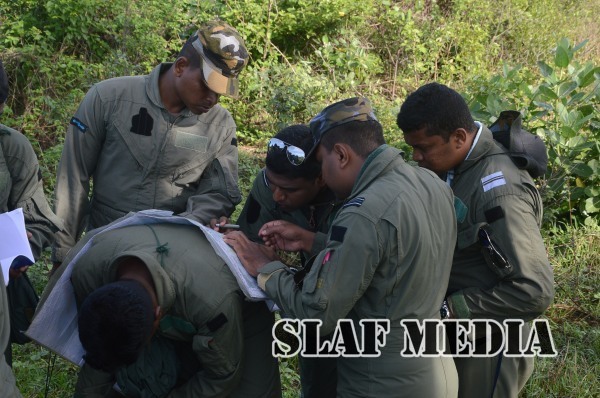 The aircrew water
survival and jungle survival training programme No 10-15 commenced on 29
Sep 15 at SLAF Station Ampara.